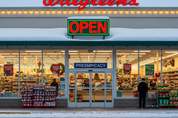Is Walgreens Open on Christmas