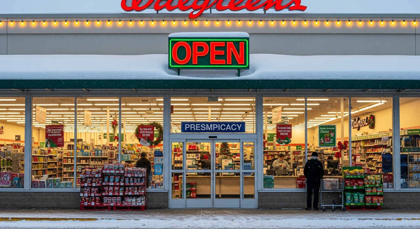 Is Walgreens Open on Christmas