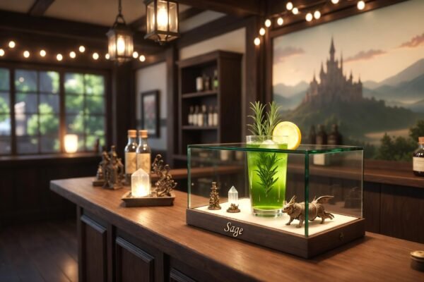 Eorzea Cafe Sage Drink