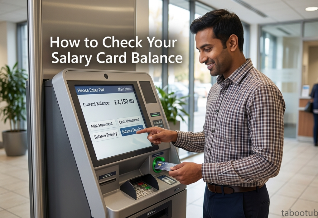 How to Check Your Salary Card Balance